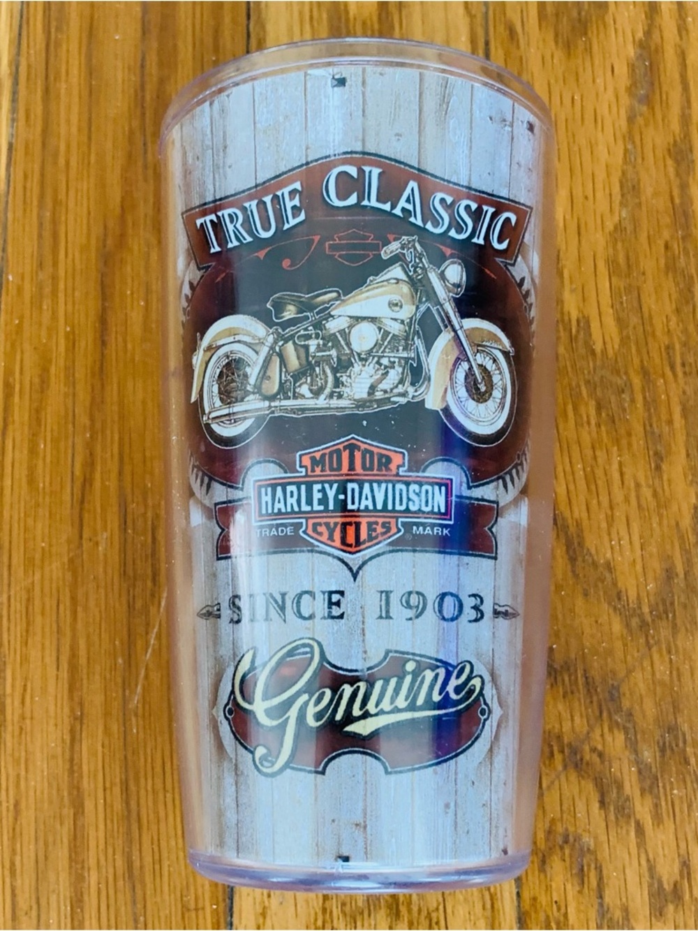 Harley-Davidson True Classic Hot/Cold Plastic 16oz. Drinking Cup